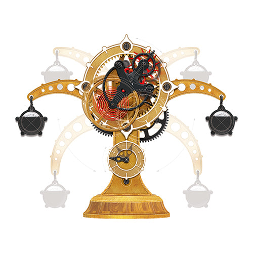 賽先生科學工廠 收藏達文西 - 擒縱式陀飛輪鐘