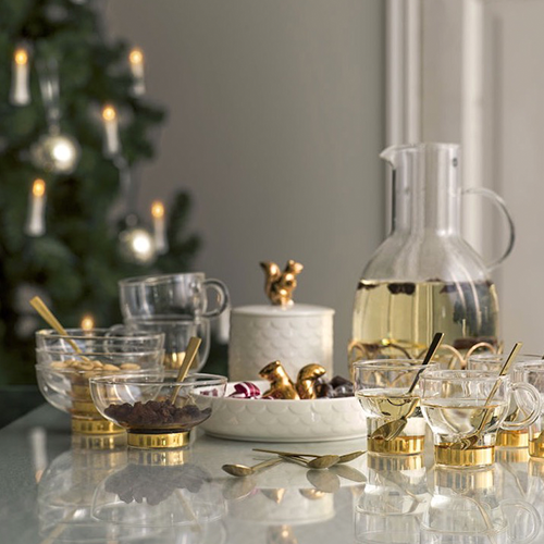 瑞典 Sagaform 金松鼠飾品/點心盤