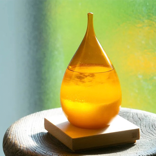 款式圖-天氣瓶琥珀(大-附底座)