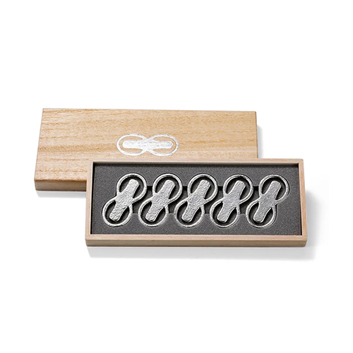 能作 純錫8字形筷架組 (五入)