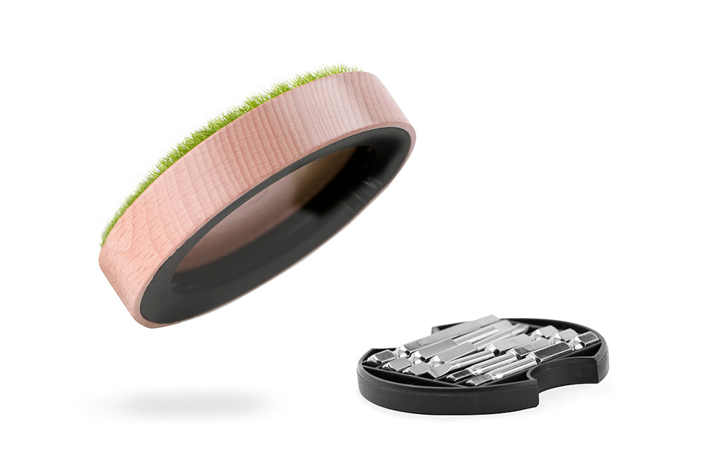 iThinking 【擺飾配件】精密起子頭原木展示座