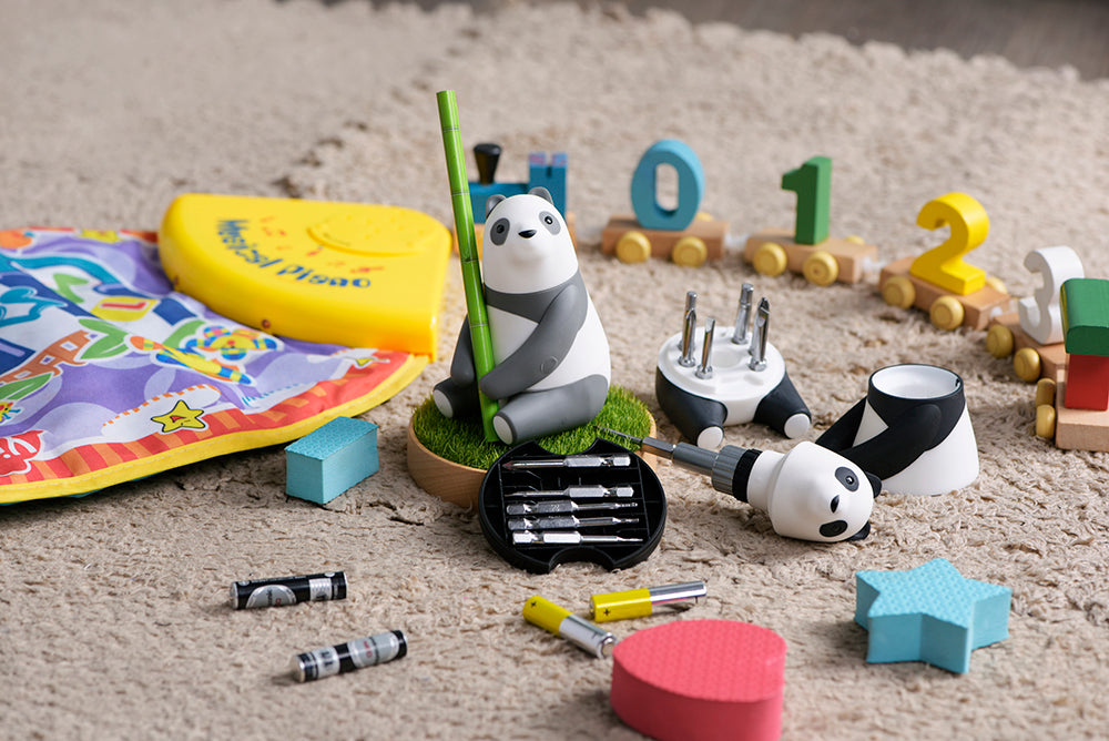 iThinking 【擺飾配件】精密起子頭原木展示座