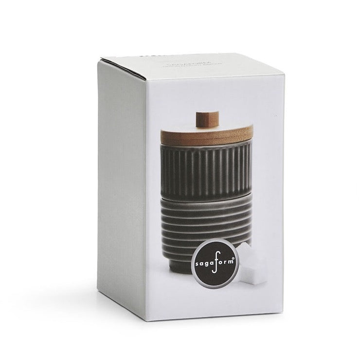 瑞典 Sagaform Coffee & More 竹木蓋雙層小碟-灰