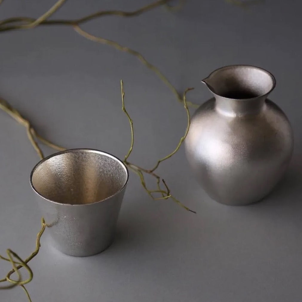 日本 能作 純錫德利公杯