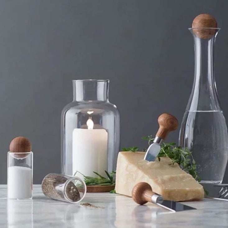 瑞典 Sagaform Nature 橡木瓶塞椒塩瓶組