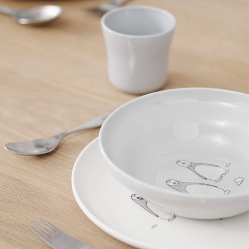 丹麥 Stelton Pingo 兒童杯盤三件組 (2盤1杯)