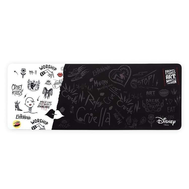 InfoThink 迪士尼壞美力系列 寬版滑鼠墊 庫伊拉