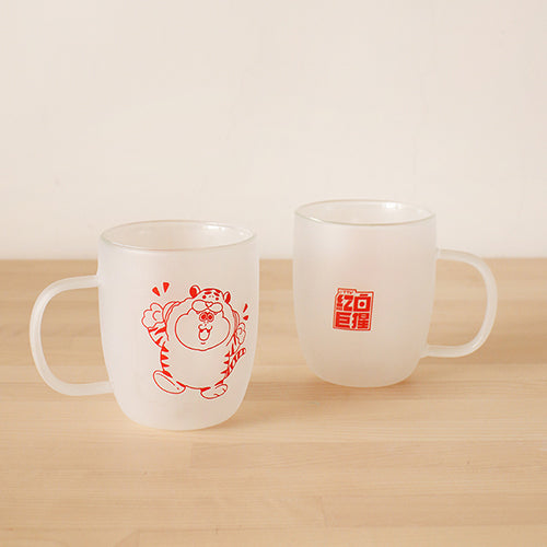 好玻 GOODGLAS×紅白巨猩雙層玻璃杯