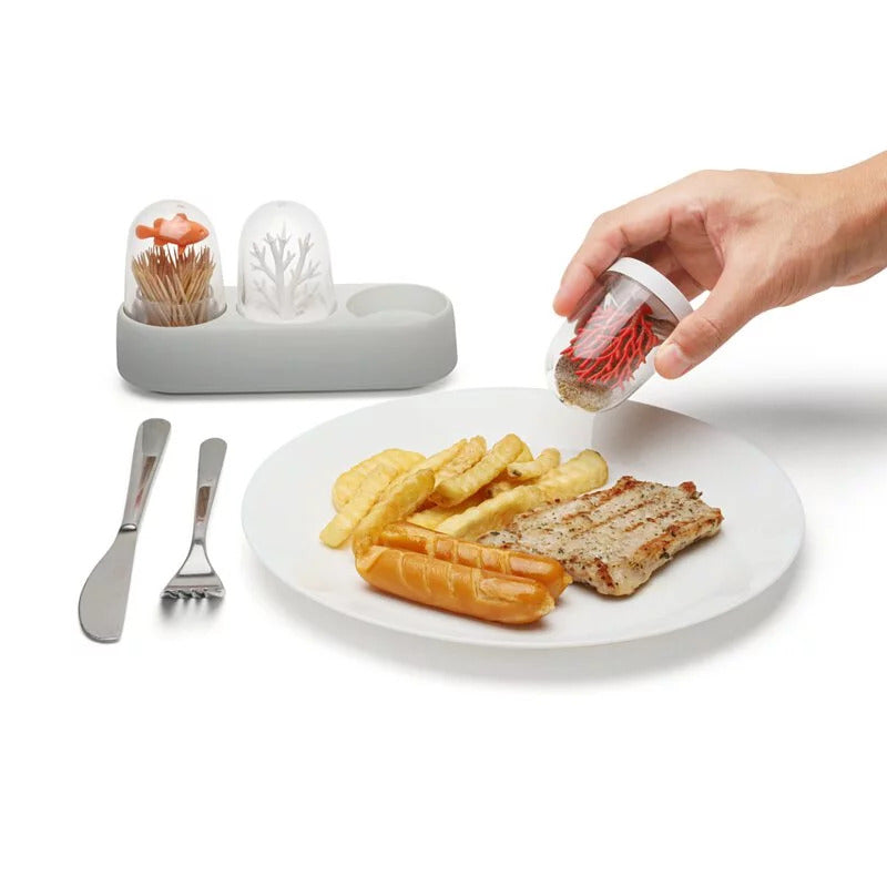 泰國 QUALY 牙籤調味罐組