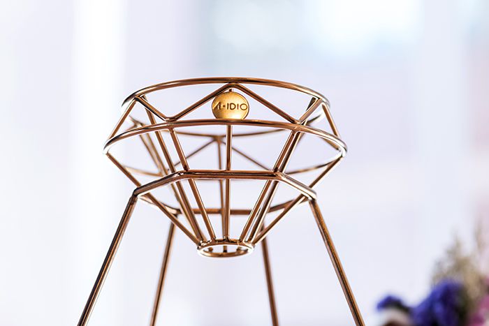 A-IDIO 鑽石咖啡濾杯(鈦金版)