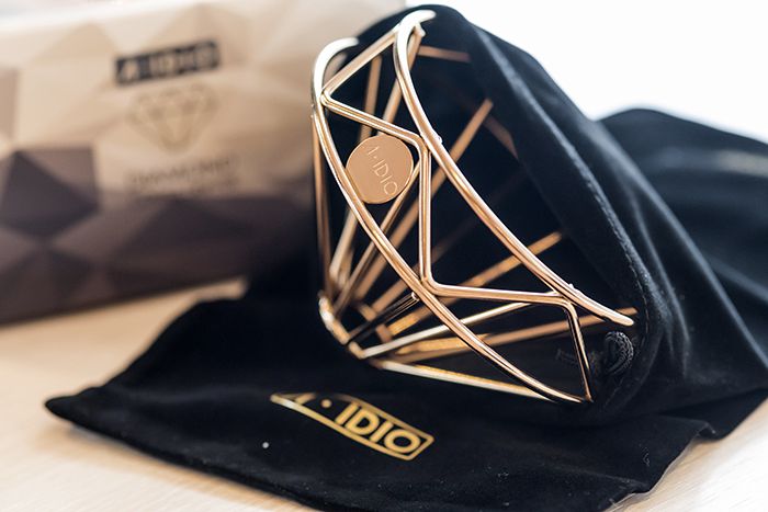 A-IDIO 鑽石咖啡濾杯(鈦金版)