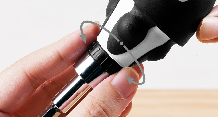 iThinking Bear kuma黑熊酷毛棘輪起子組(6bits)