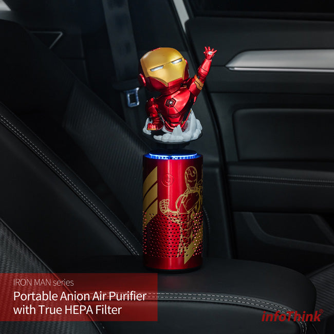InfoThink 鋼鐵人系列USB渦輪負離子空氣清淨機-經典版