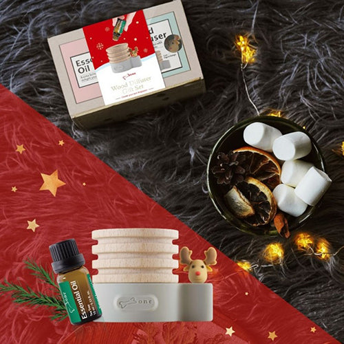 Bone 原木擴香台禮物組-聖誕特別版