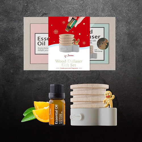 Bone 原木擴香台禮物組-聖誕特別版
