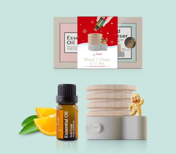 Bone 原木擴香台禮物組-聖誕特別版