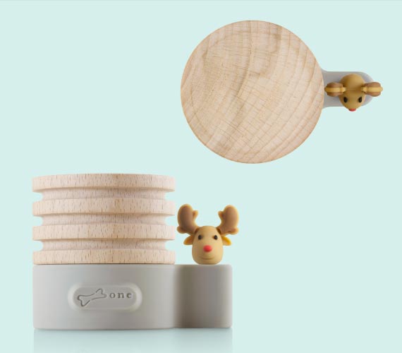 Bone 原木擴香台禮物組-聖誕特別版