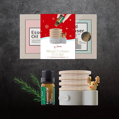 Bone 原木擴香台禮物組-聖誕特別版