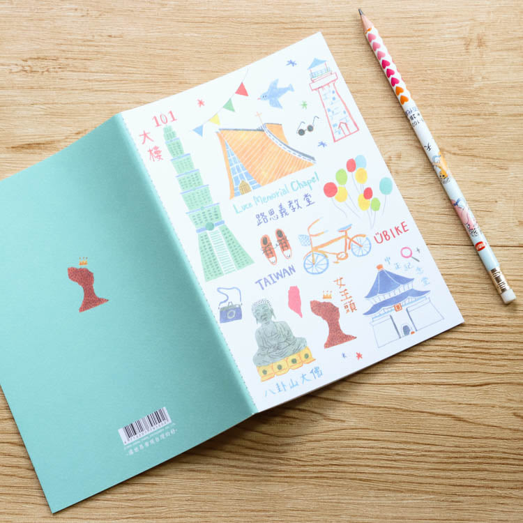 來好 LAI HAO 手工車縫筆記本 台灣