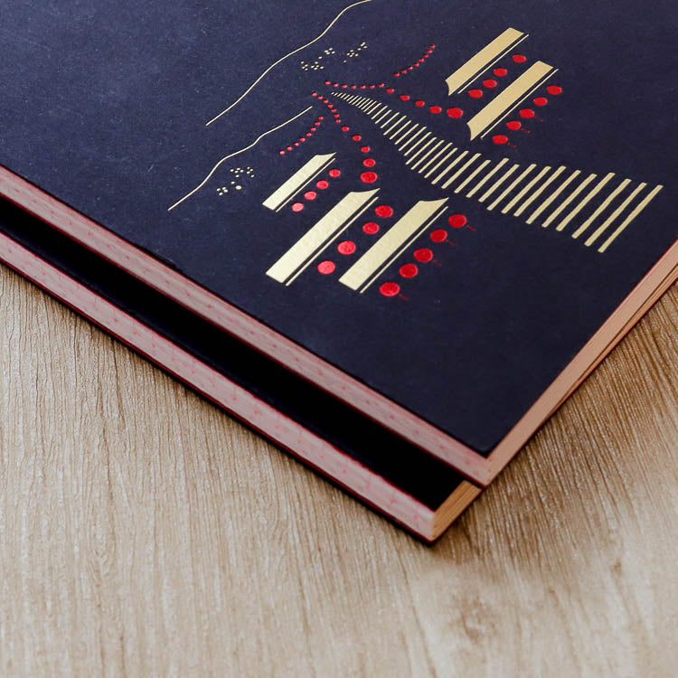 來好 LAI HAO 手工車線膠裝筆記本-九份山城