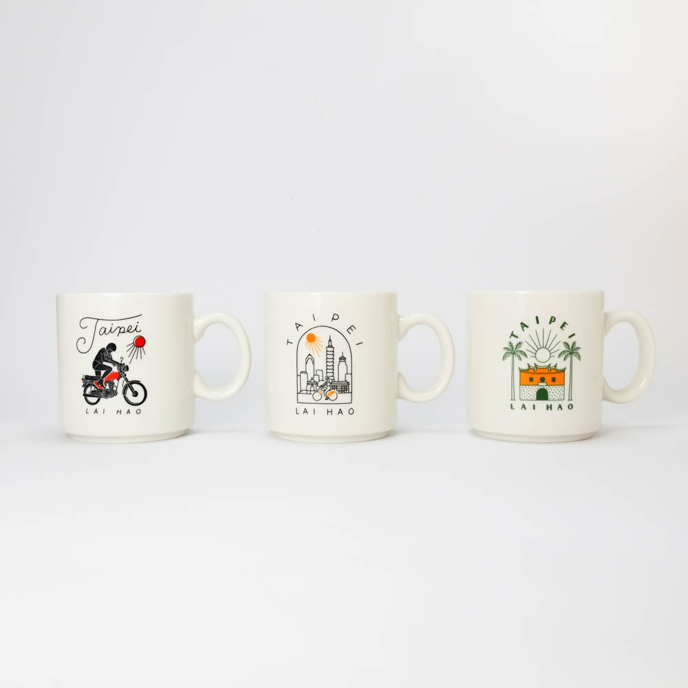 來好LAI HAO 臺灣好風光馬克杯-I LOVE U-Bike