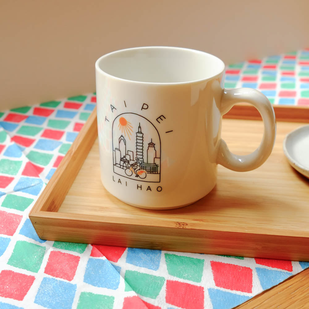 來好LAI HAO 臺灣好風光馬克杯-I LOVE U-Bike