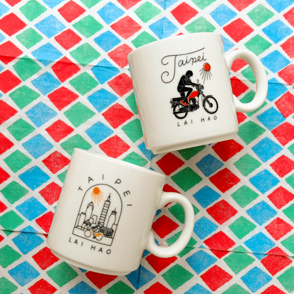 來好LAI HAO 臺灣好風光馬克杯-I LOVE U-Bike