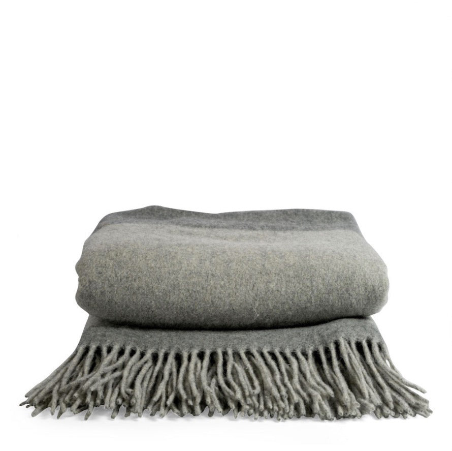 瑞典 Sagaform 烏勒羊毛披肩蓋毯-兩色