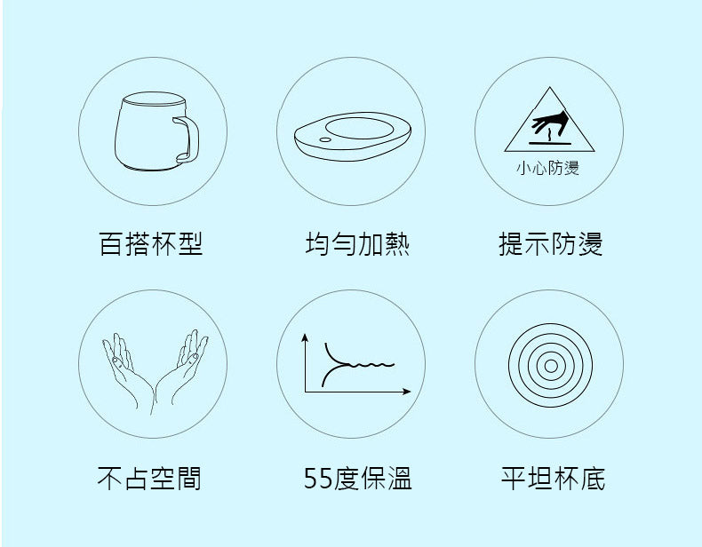 創意小物館 櫻花貓溫暖加熱杯墊