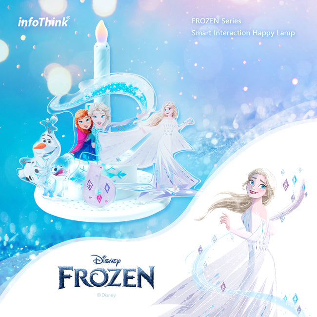 InfoThink 智慧擬真電子蠟燭燈 冰雪奇緣