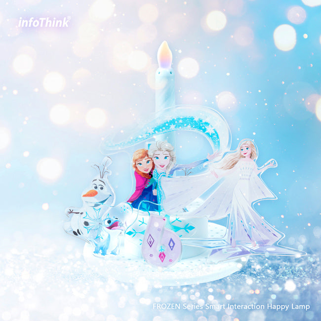 InfoThink 智慧擬真電子蠟燭燈 冰雪奇緣