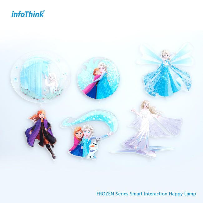 InfoThink 智慧擬真電子蠟燭燈 冰雪奇緣