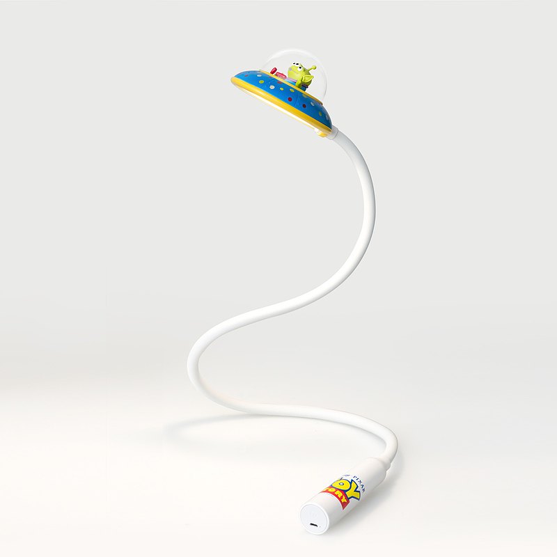 InfoThink 三眼怪系列 USB充電LED任意彎飛碟燈