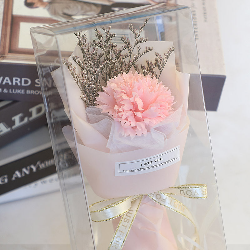 創意小物館 小清新仿真香皂香味花束禮盒