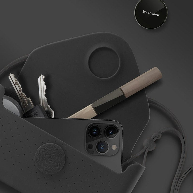 Bone 泡泡斜背手機包(橫式) - 隨身小包 無鉤設計