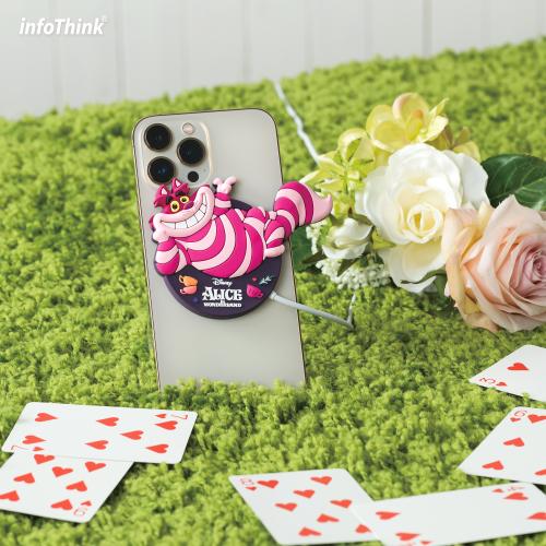 infoThink 愛麗絲系列妙妙貓磁吸充電盤
