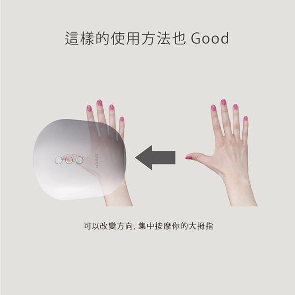 LOURDES 煥采溫熱手部按摩器AX-HXL1805(SP-櫻花限定版)