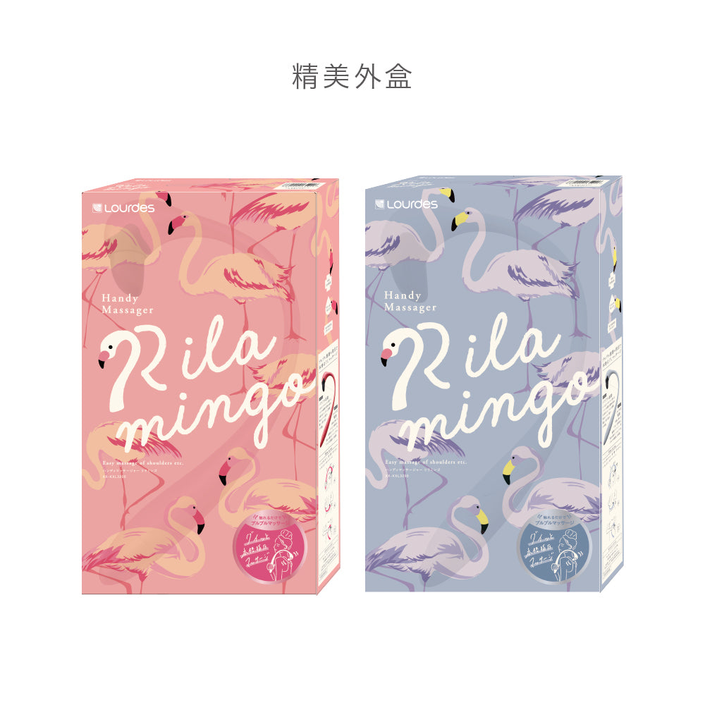 小鶴震動肩背指壓按摩器II代 AX-HPL107 (gr-北歐灰)