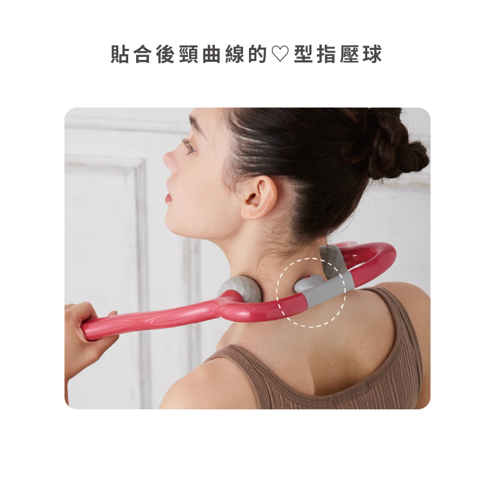 露露兔震動3點式肩頸按摩器II代 AX-HPL109(gr-北歐灰)