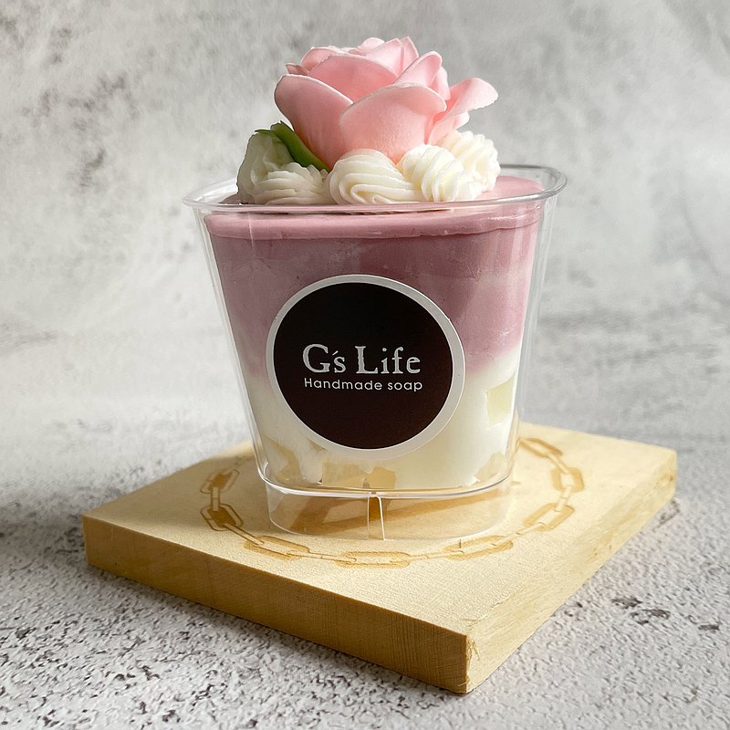 G’s Life 玫的冒泡玫瑰椰果香皂