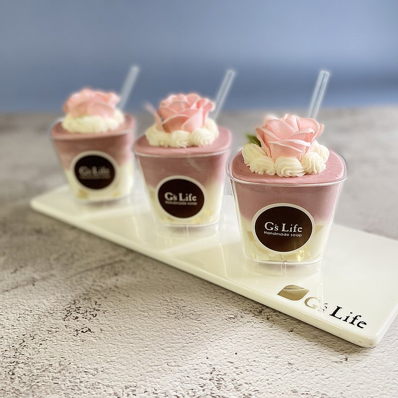 G’s Life 玫的冒泡玫瑰椰果香皂