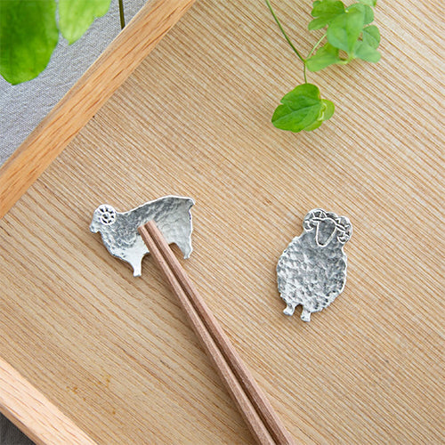 日本 能作 毛茸茸筷架鎚目組