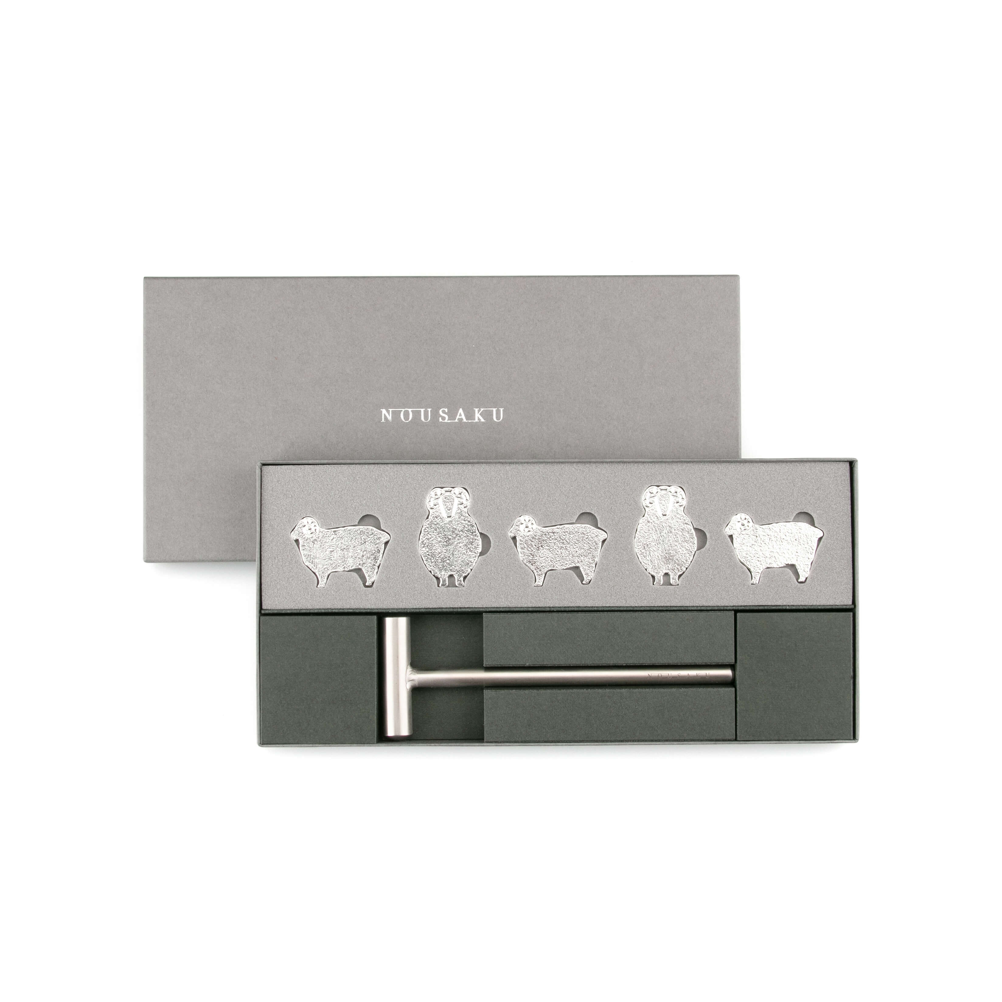 日本 能作 毛茸茸筷架鎚目組