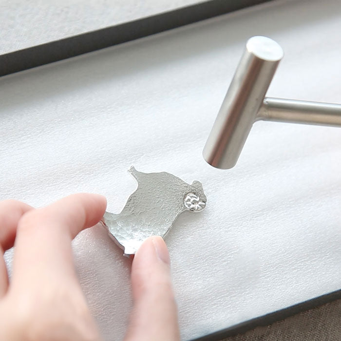 日本 能作 毛茸茸筷架鎚目組