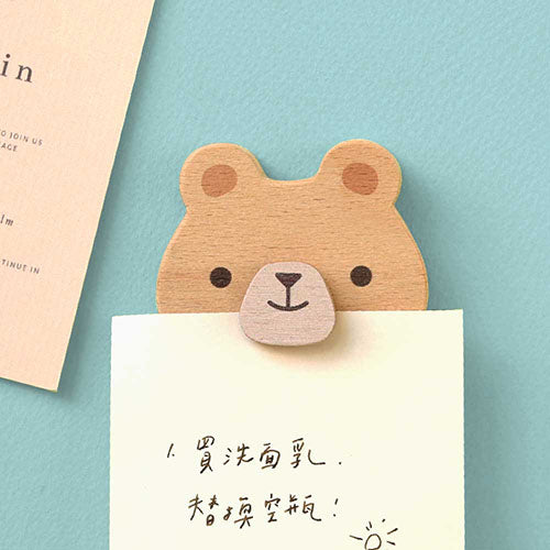 遊木時光 woodtime 磁鐵留言夾