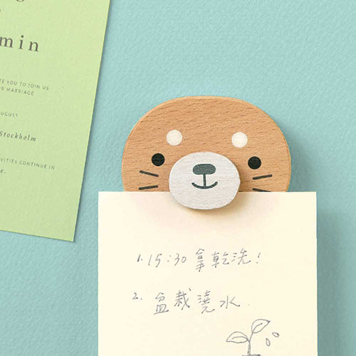 遊木時光 woodtime 磁鐵留言夾