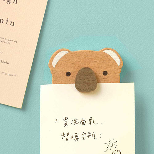 遊木時光 woodtime 磁鐵留言夾