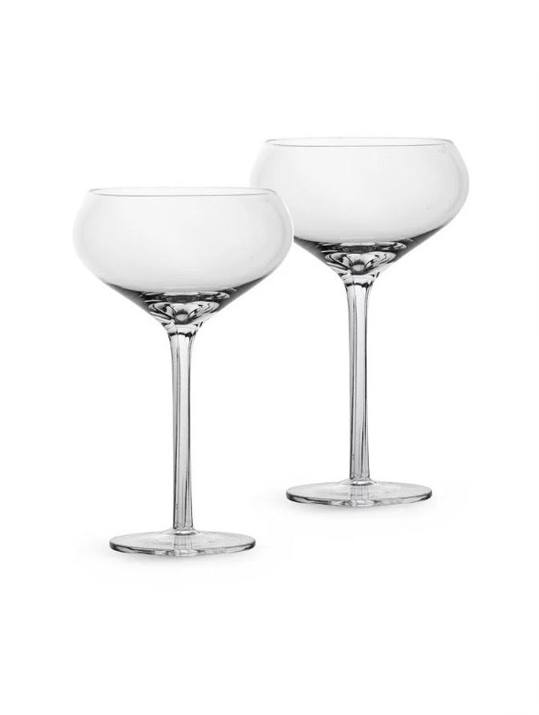 瑞典 Sagaform saga 香檳雞尾酒杯2入組