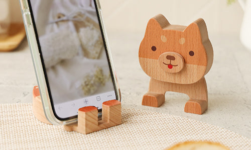 遊木時光 woodtime 陪伴手機座