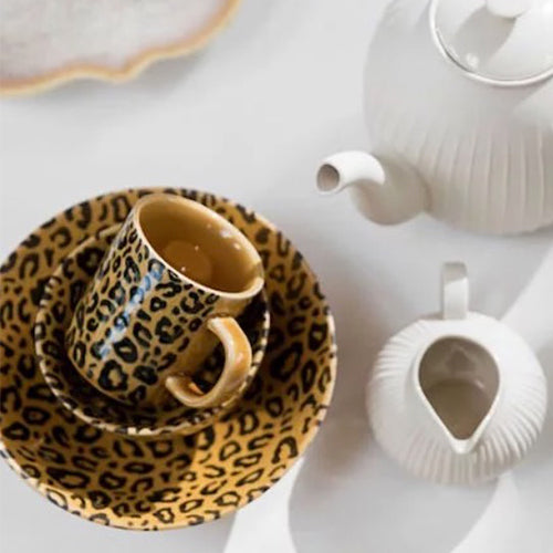 瑞典 ByOn Amaya 豹紋小餐碗